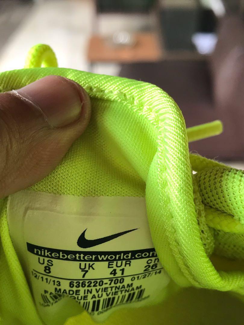 nike roshe neon green