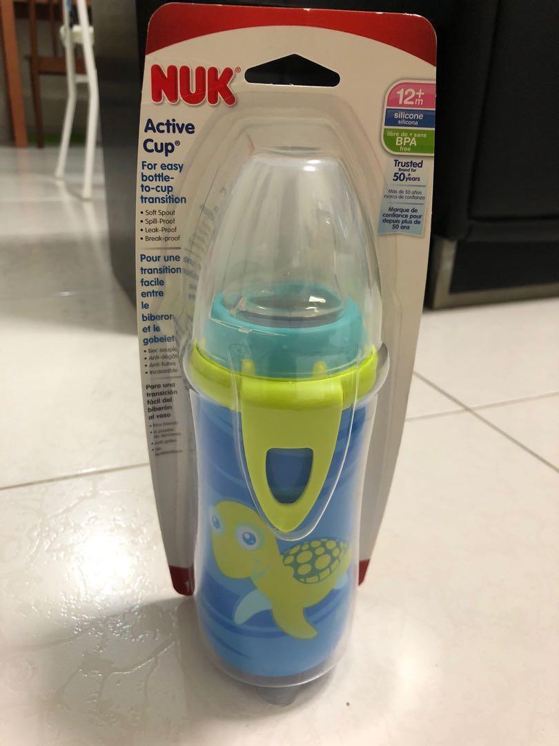 Nuk blue turtle silicone spout sales active cup