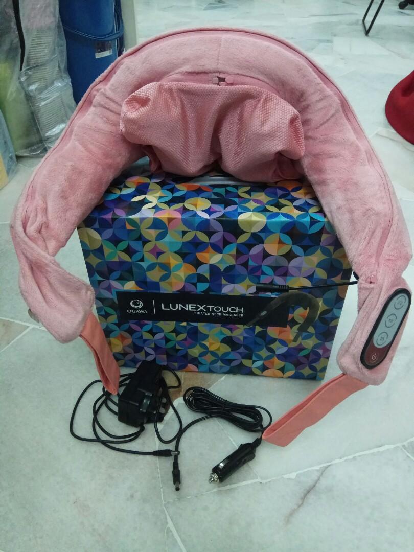 Ogawa Lunex Touch Shiatsu Neck Massager Health Nutrition Massage Devices on Carousell