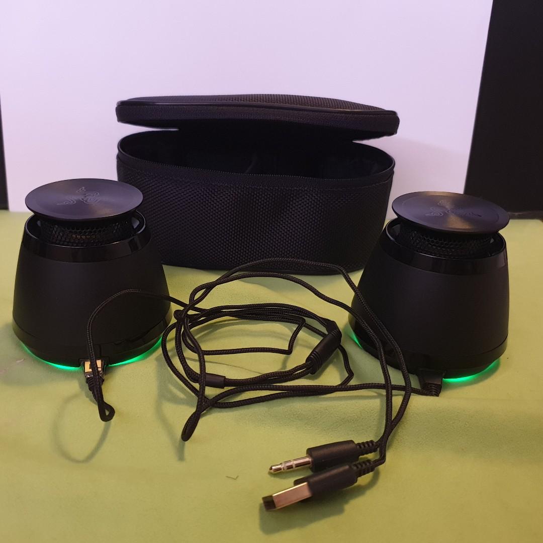 razer ferox mobile pc gaming speakers