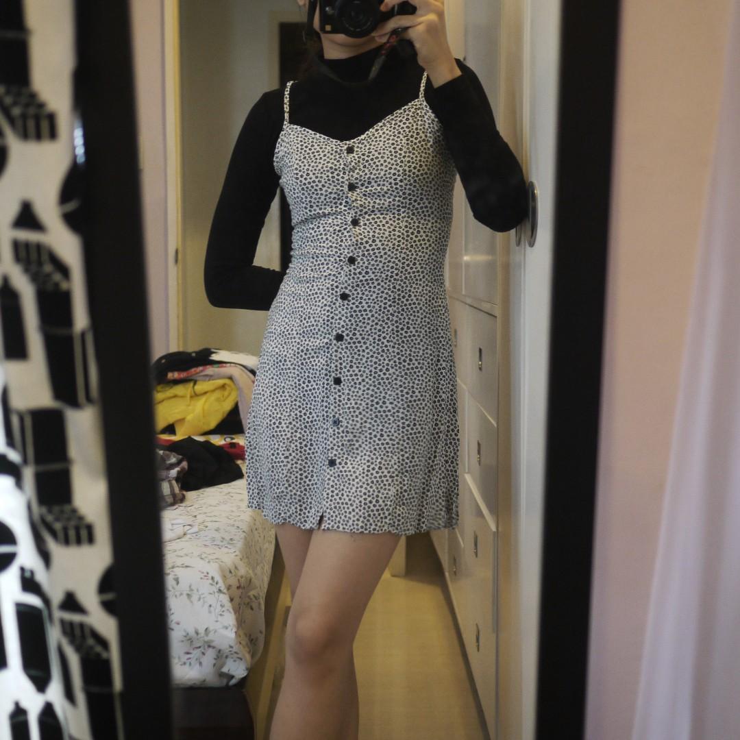 spaghetti strap dress h&m