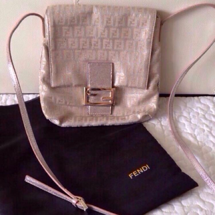 Rtp1100 Authentic Fendi Zucca Crossbody Bag Luxury Bags Wallets Sling Bags On Carousell