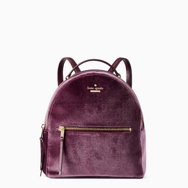 Kate spade plum best sale backpack