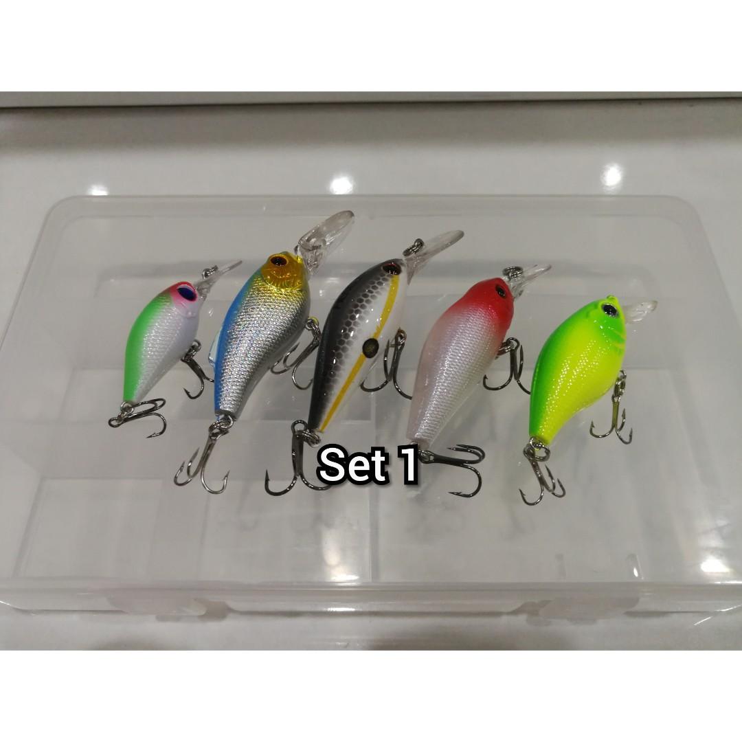 Cranky Shad Dancer crankbait kit 4 Pcs