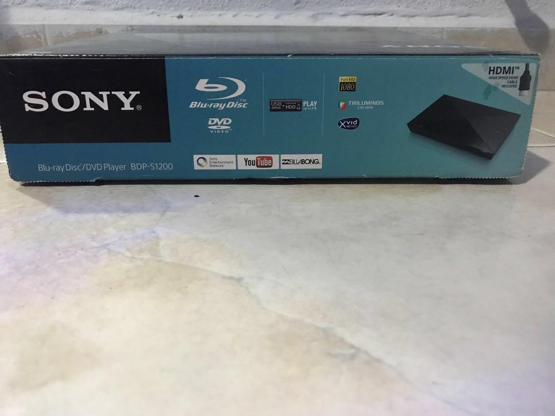 Sony bluray / DVD player BDPS1200, TV & Home Appliances, TV