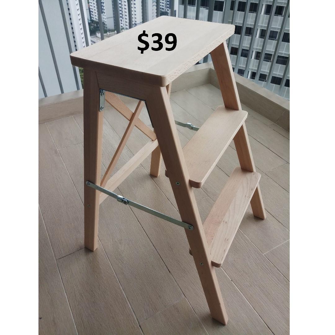 Stepladder Ikea Bekvam Furniture Others On Carousell