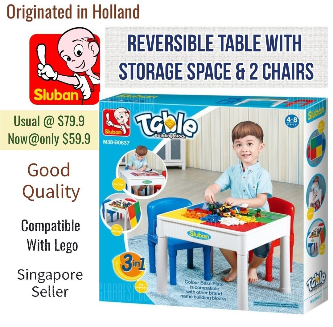 sluban lego table