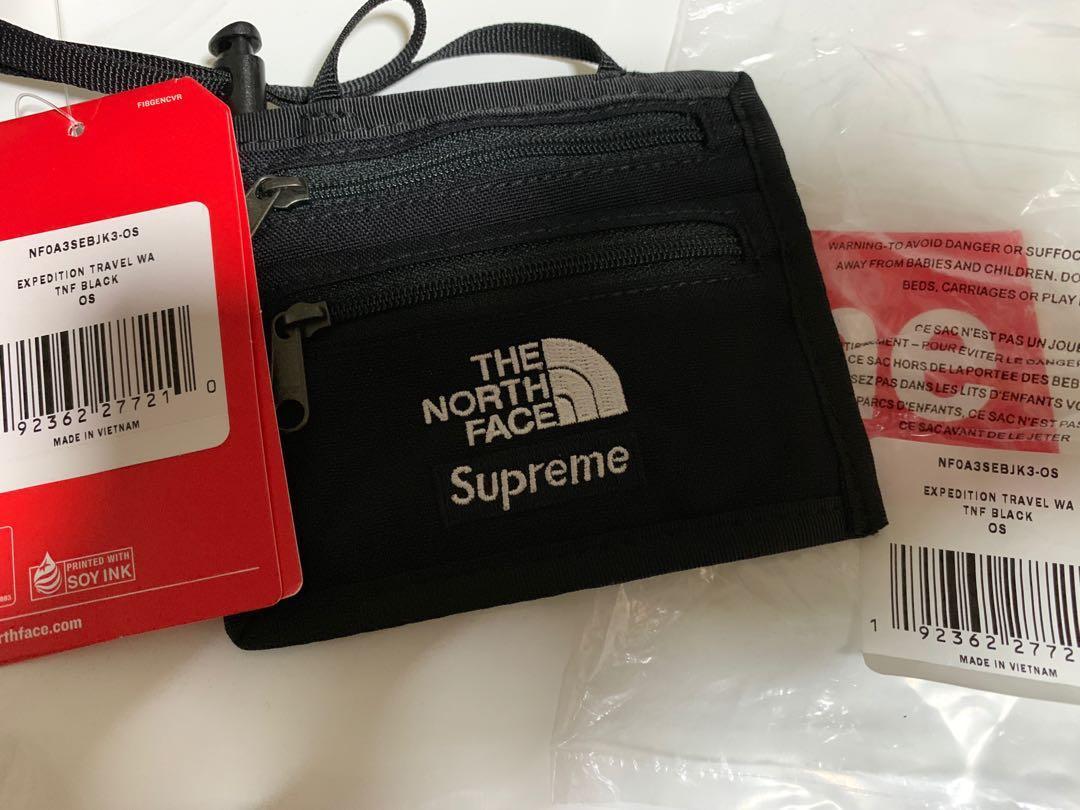 supreme tnf wallet