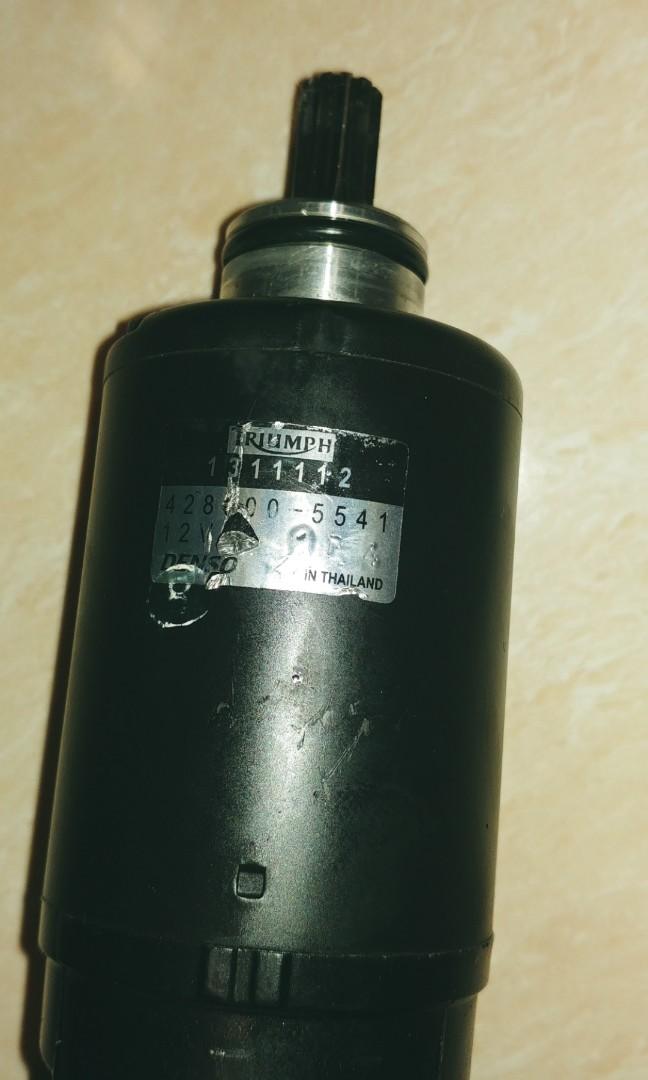 Triumph tiger 800 starter motor store