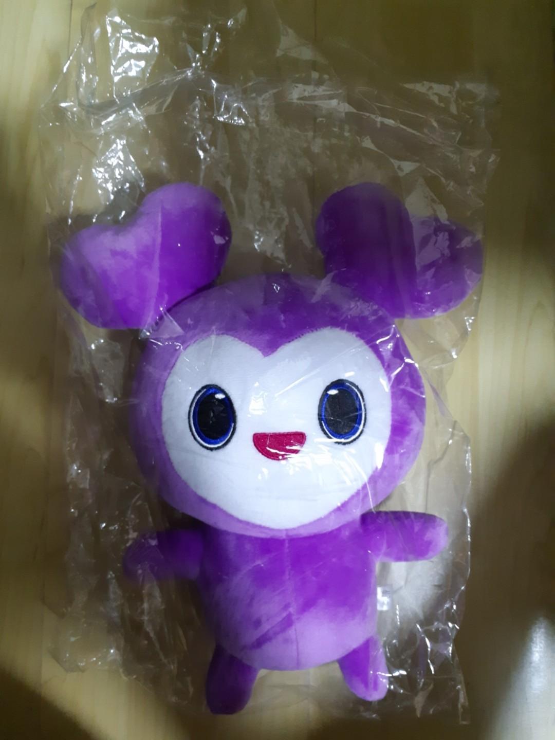 TWICE Lovely Plush Stuffed Mascot BDZ 1st ARENA TOUR 2018 Purple