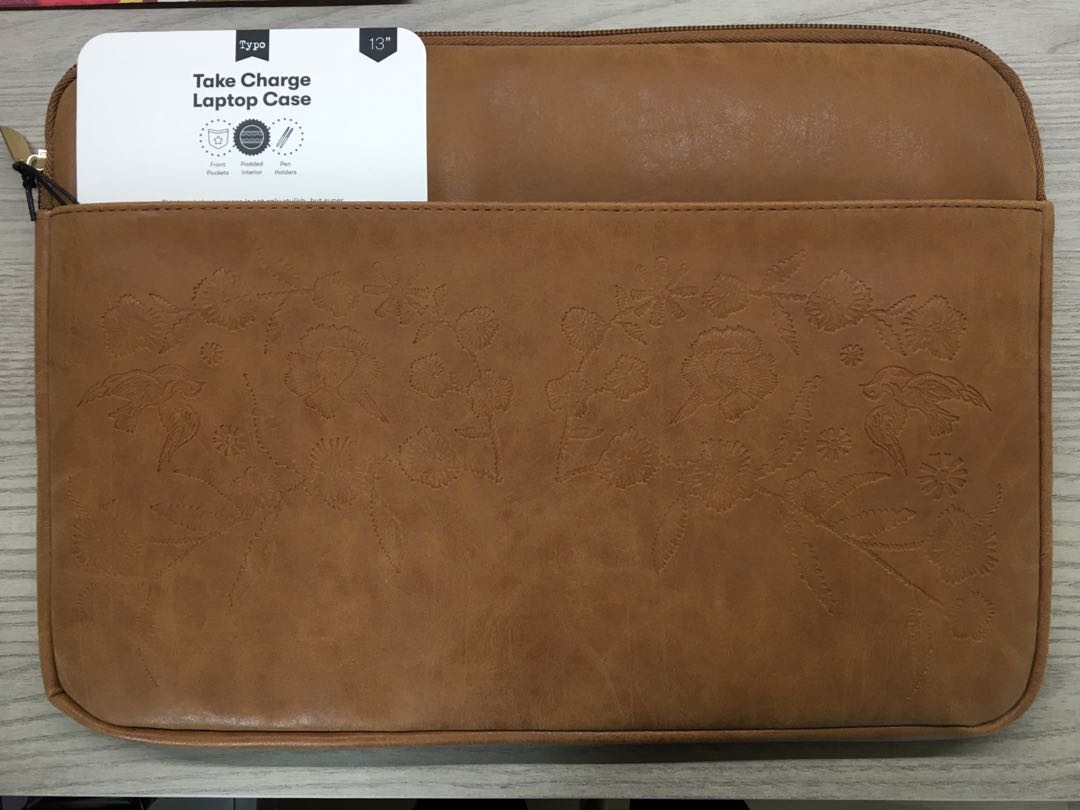 typo laptop sleeve