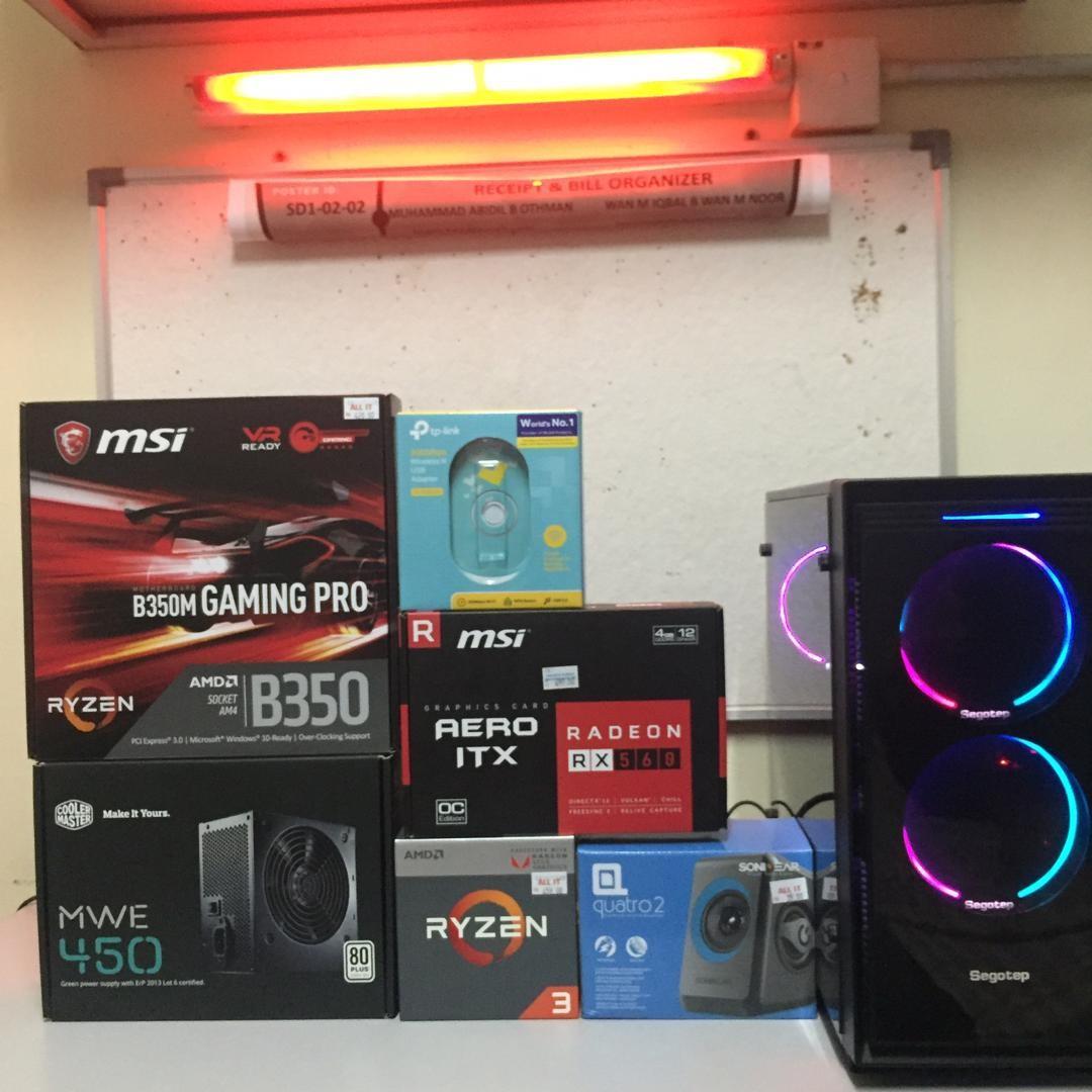Ryzen 3 2200g rx 560 4gb store