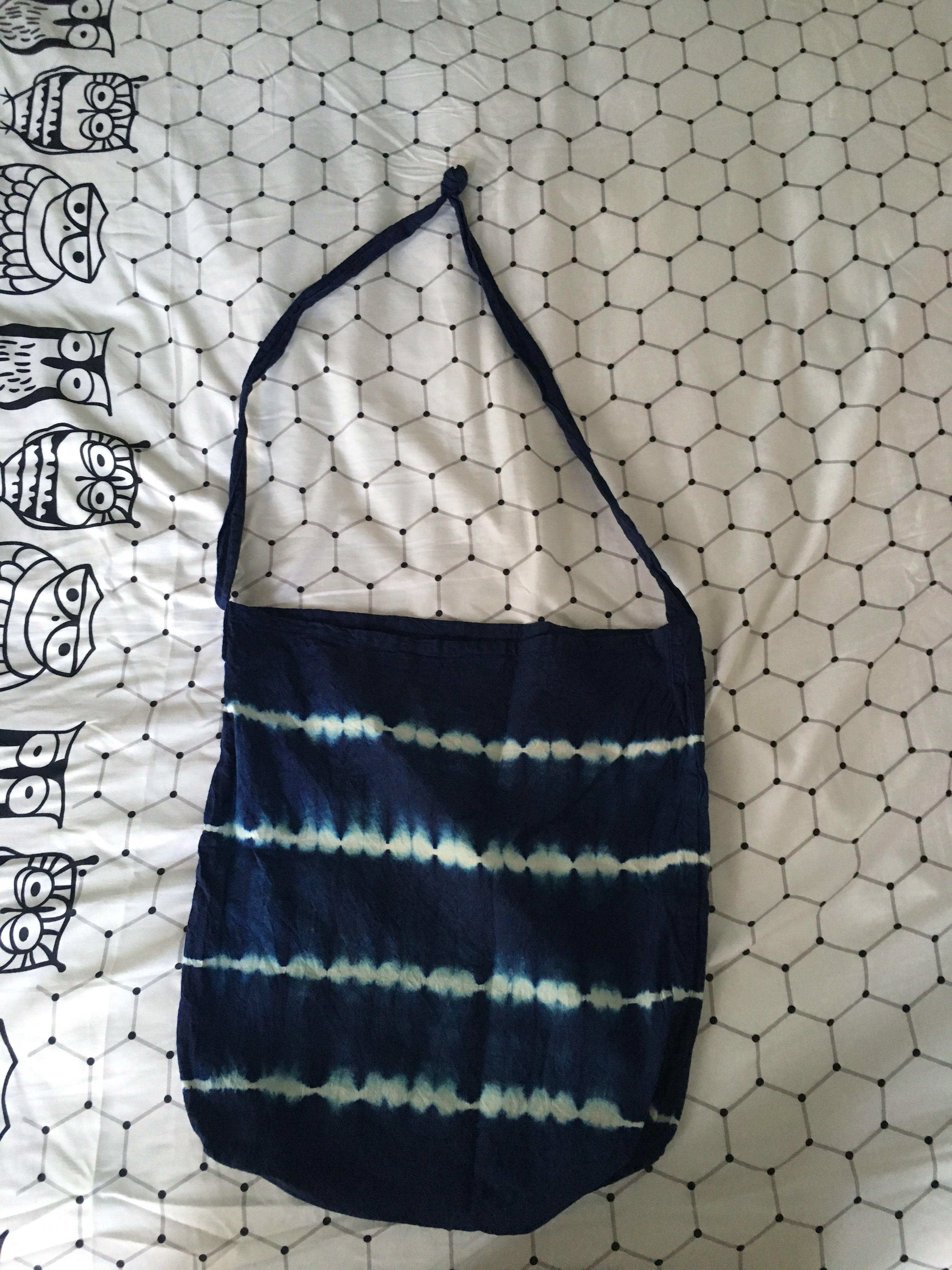 tie dye sling bag