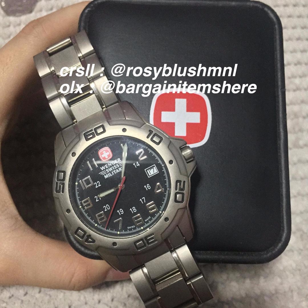 Wenger hot sale titanium watch
