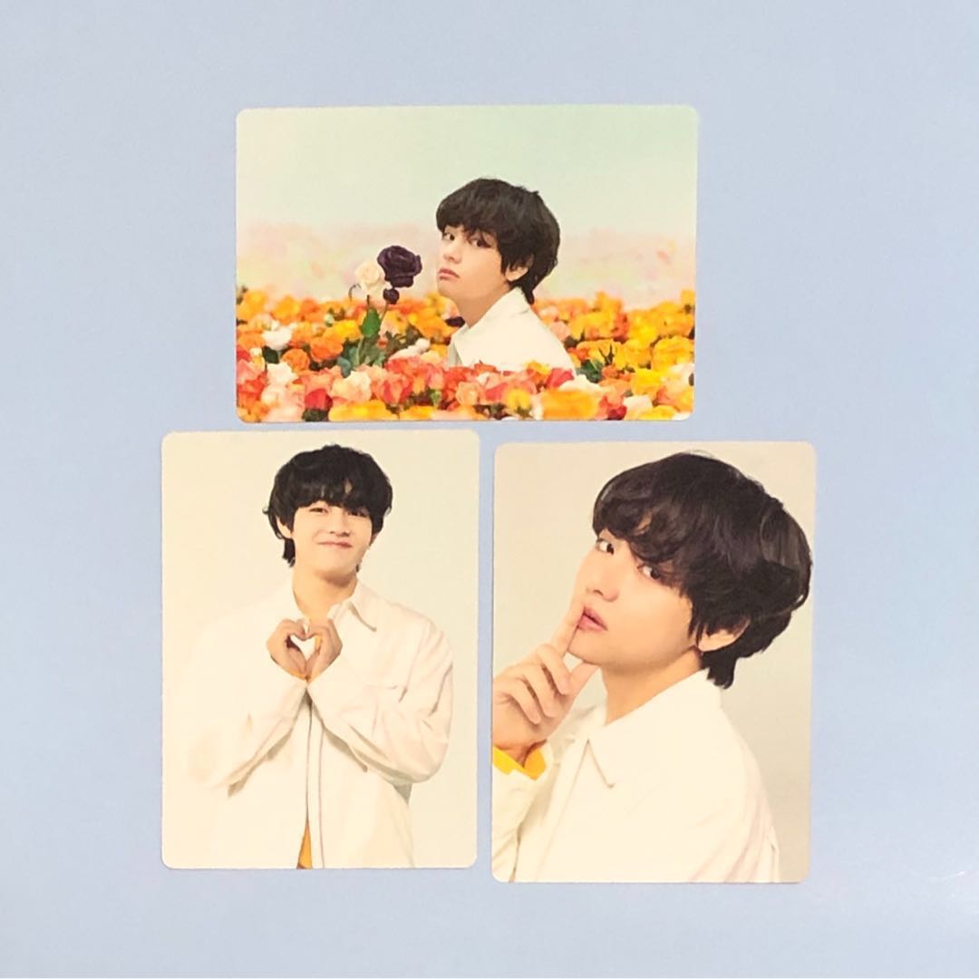 Wtt Bts Love Yourself Tour Japan Taehyung Mini Photocards