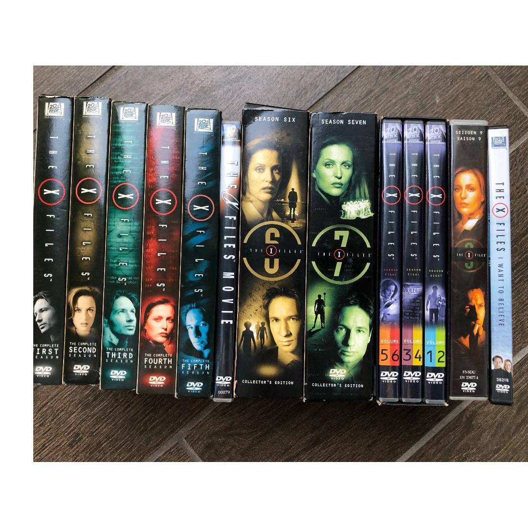 X Files Season 1 9 Plus Two X Files Movies On Dvd Awesome Collection Music Media Cds Dvds Other Media On Carousell