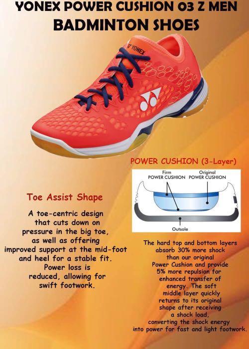 yonex power cushion 03z