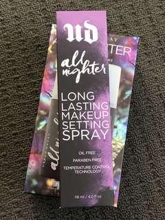 BINB Urban Decay All Nighter setting spray 118ml full size
