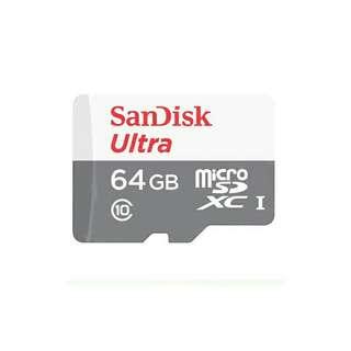 SanDisk Ultra Micro SDHC UHS-1 Class10 (64Gb)