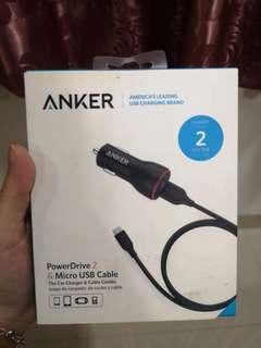 (BARU BUKAN BEKAS) ORI ANKER POWER DRIVE 2 & MICRO USB CABLE