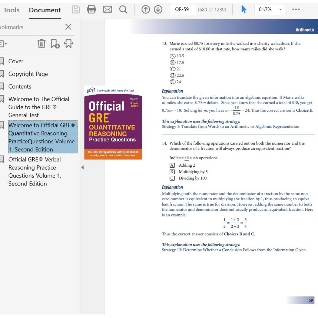Gre Ultimate Bundle 3 Official Guide Og 3rd Ed General