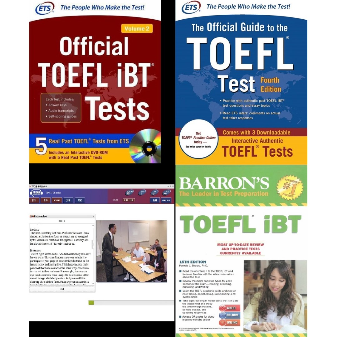 Toefl Ultimate Bundle Og Official Guide With Practice Test