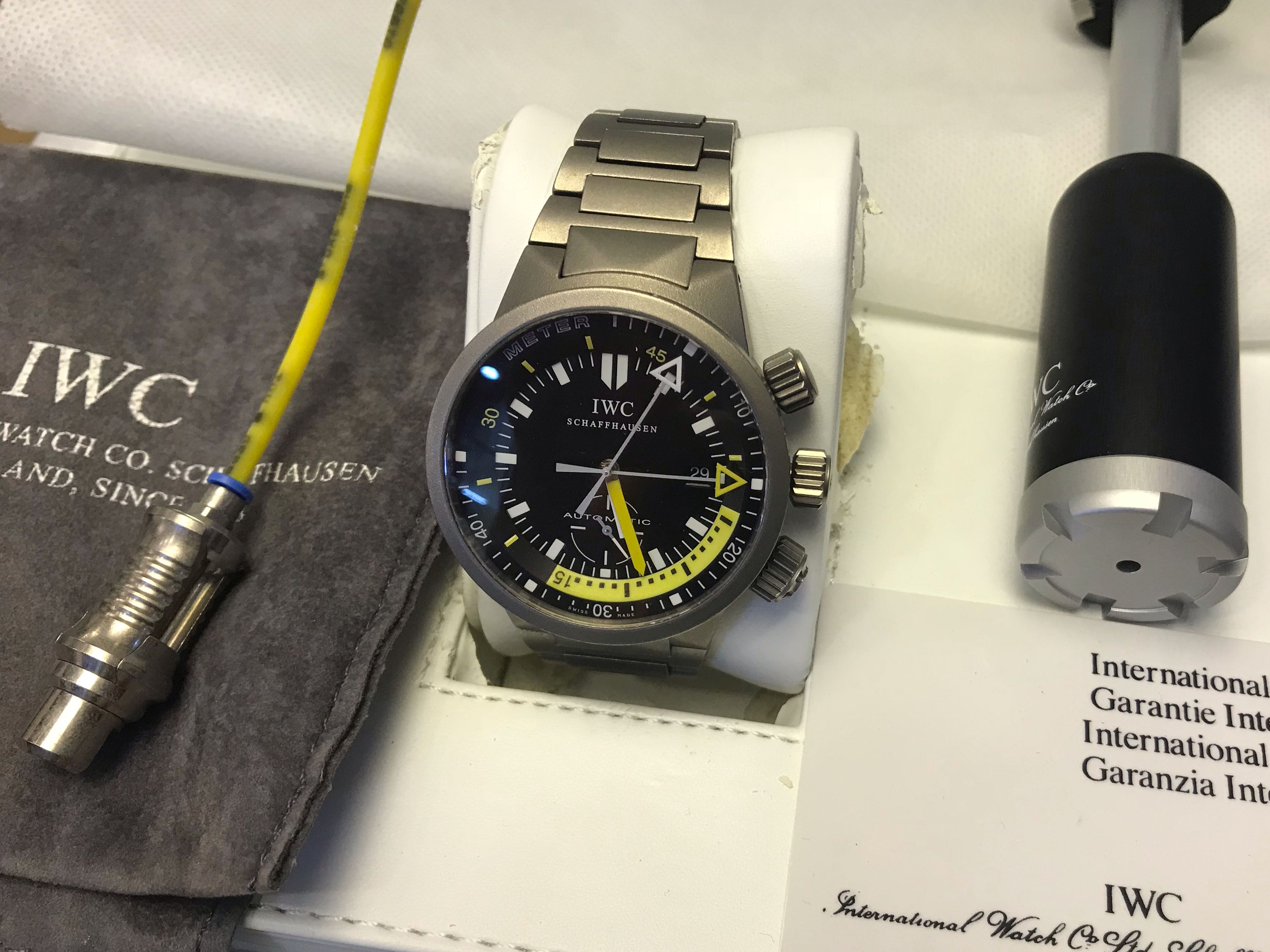 Iwc deep outlet one