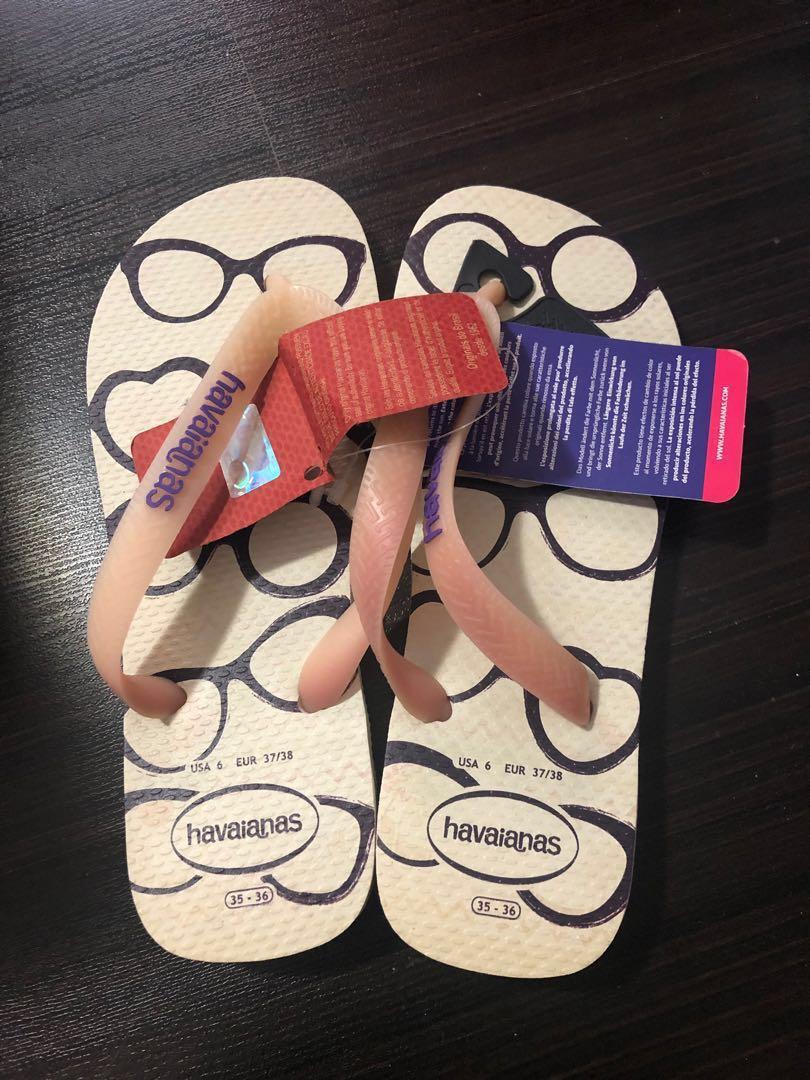 Authentic Havaianas Size 35 36 Women s Fashion Footwear Flipflops and Slides on Carousell