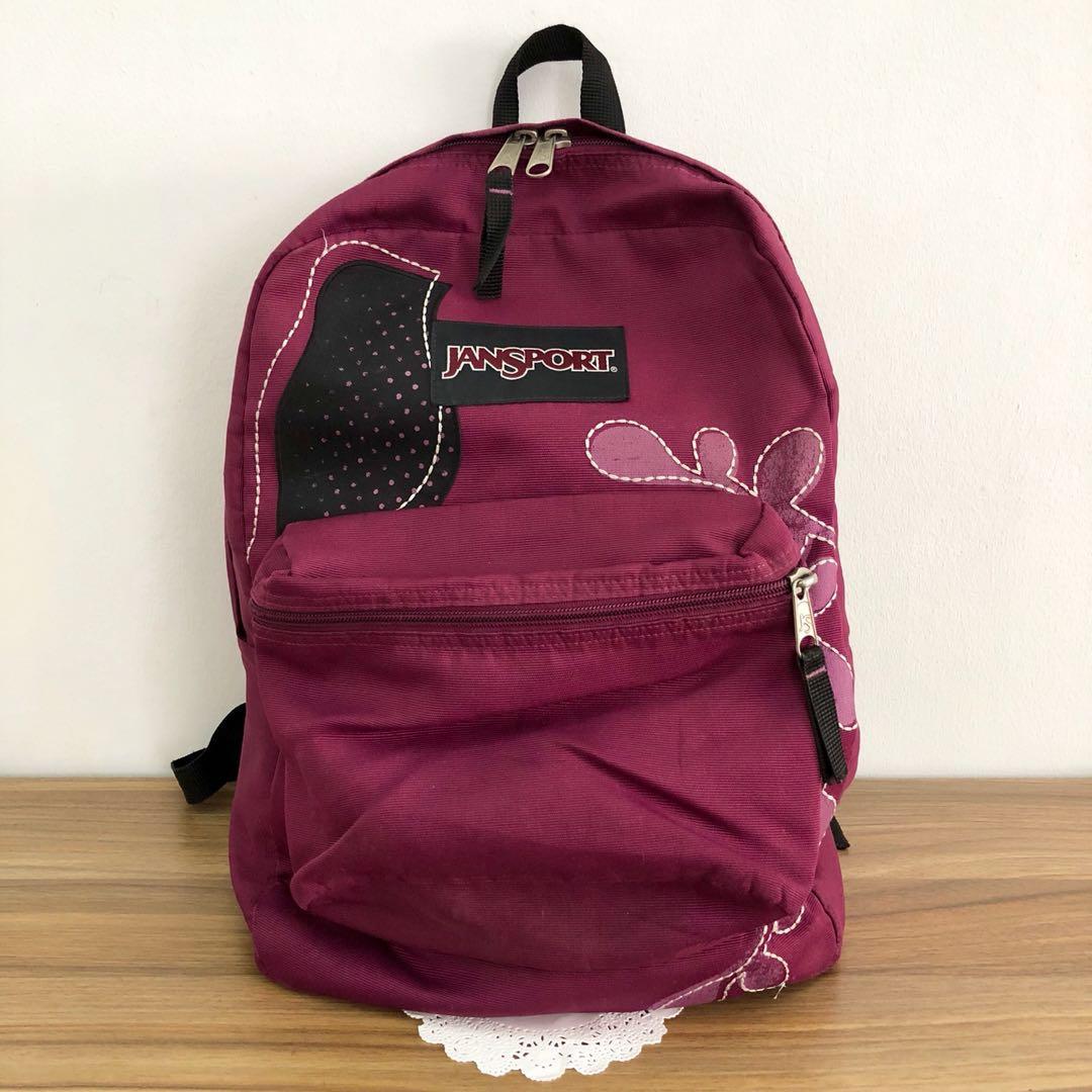 Authentic Jansport Bird Bag Women s Fashion Bags Wallets Backpacks on Carousell