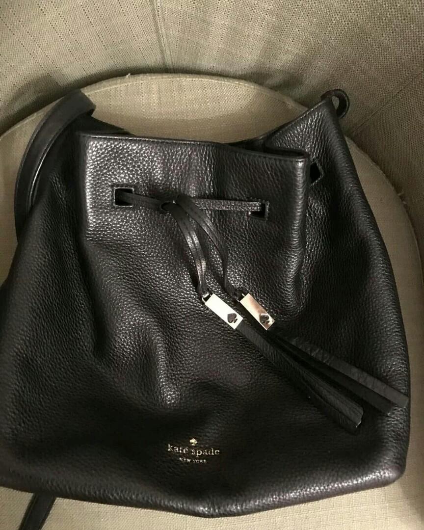 Authentic Kate Spade Drawstring Bucket Bag