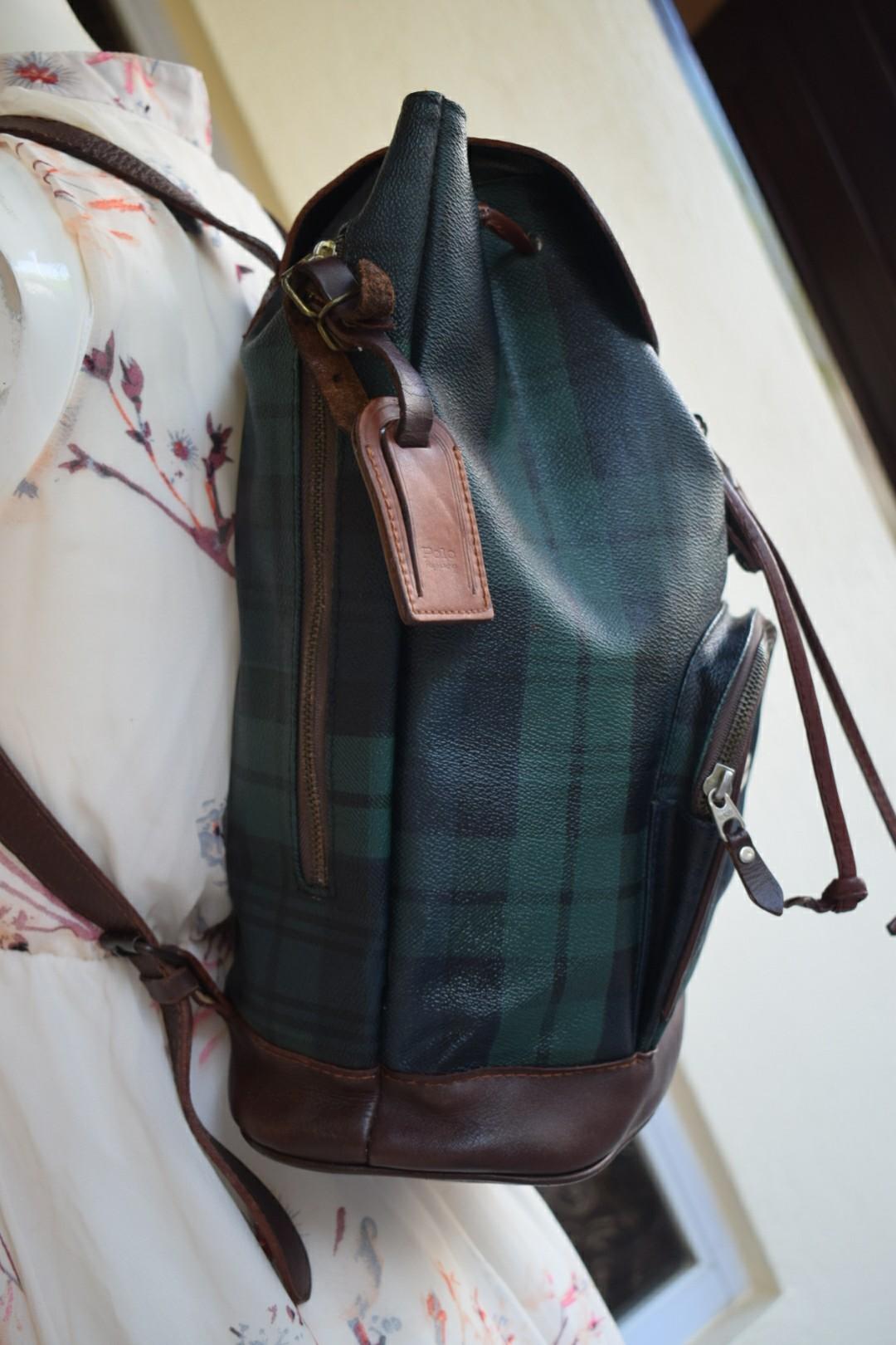 Polo ralph lauren hotsell black watch backpack