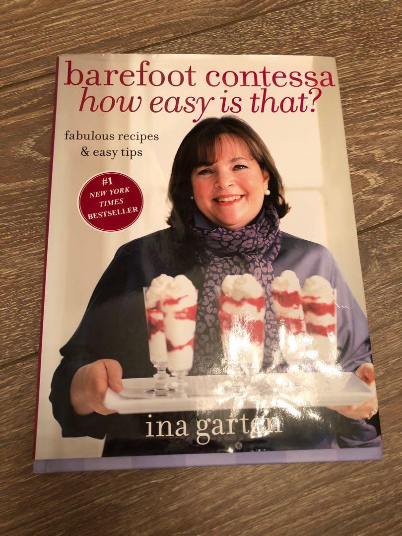 Barefoot Contessa How Easy Is That Cookbook Books Stationery