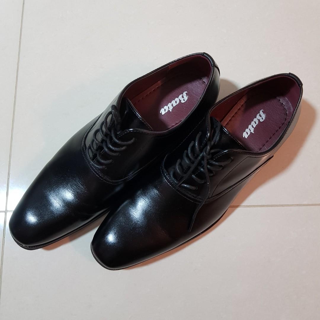 bata leather shoes