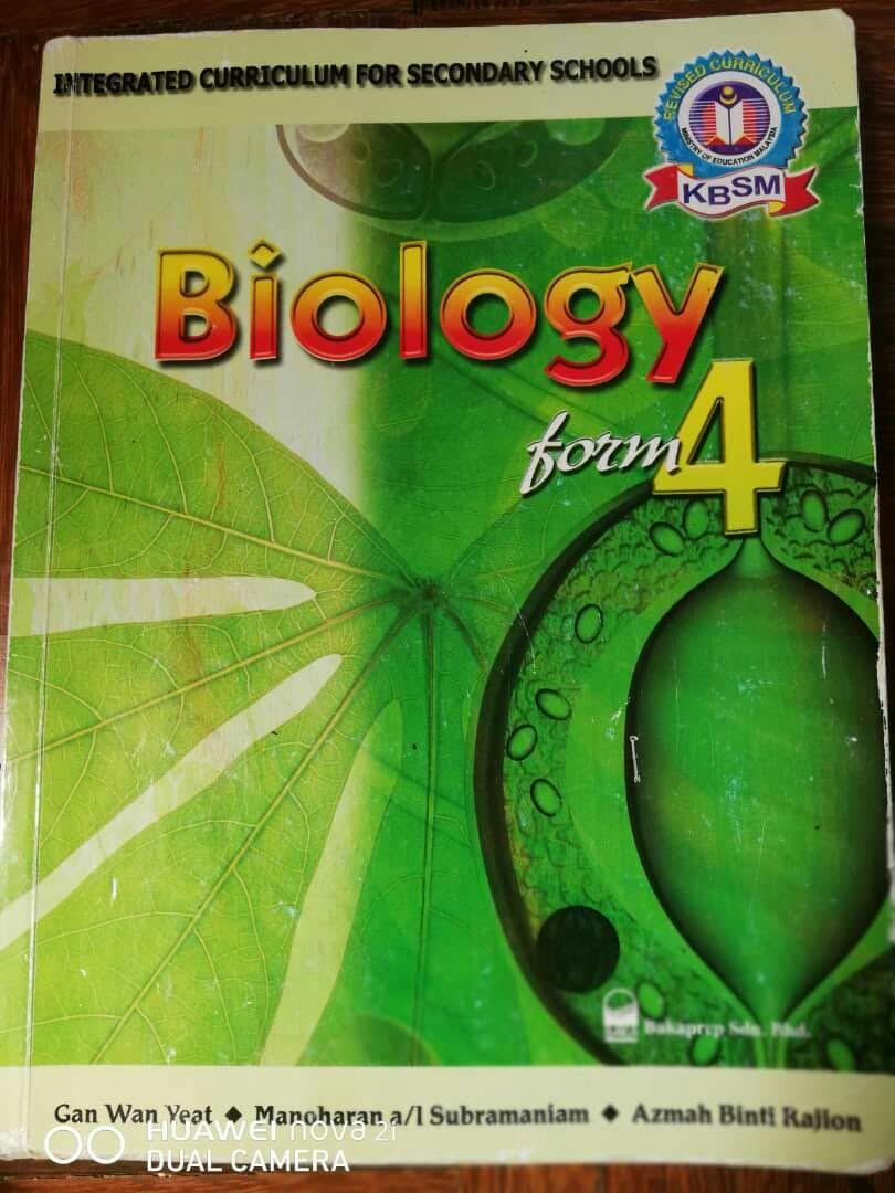 5 textbook form biology Form 5