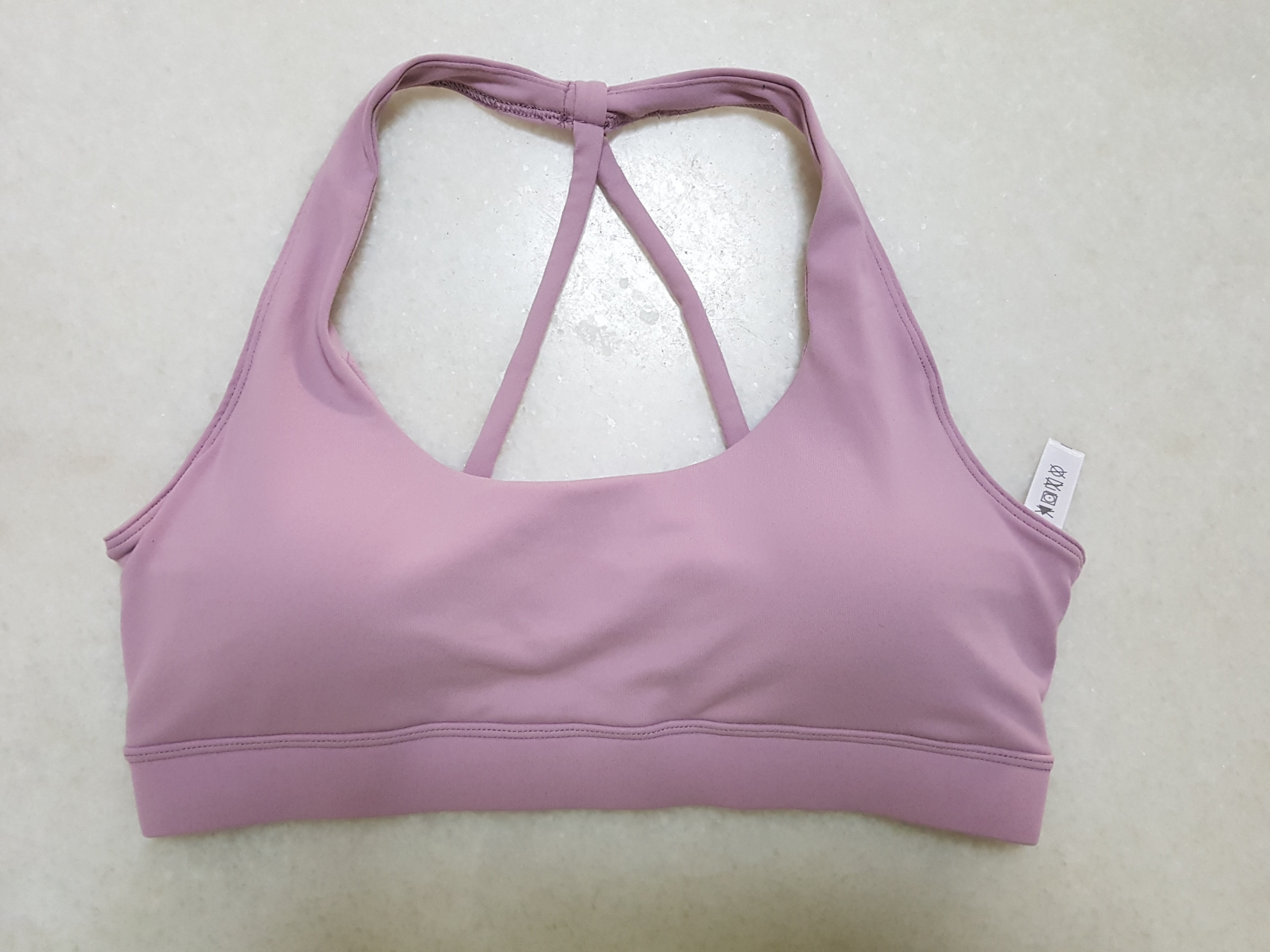 sports bra branded
