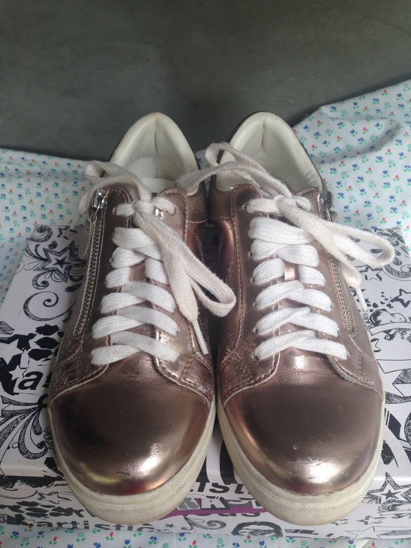 rose gold shoes payless
