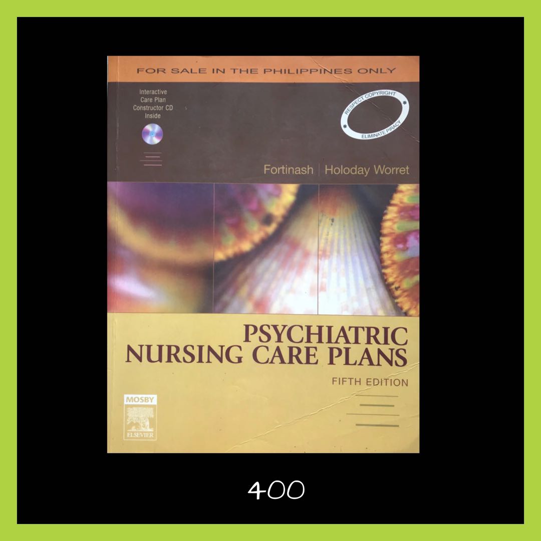 Bsn Psychiatric Nursing Care Plans 5th Ed Textbooks On Carousell