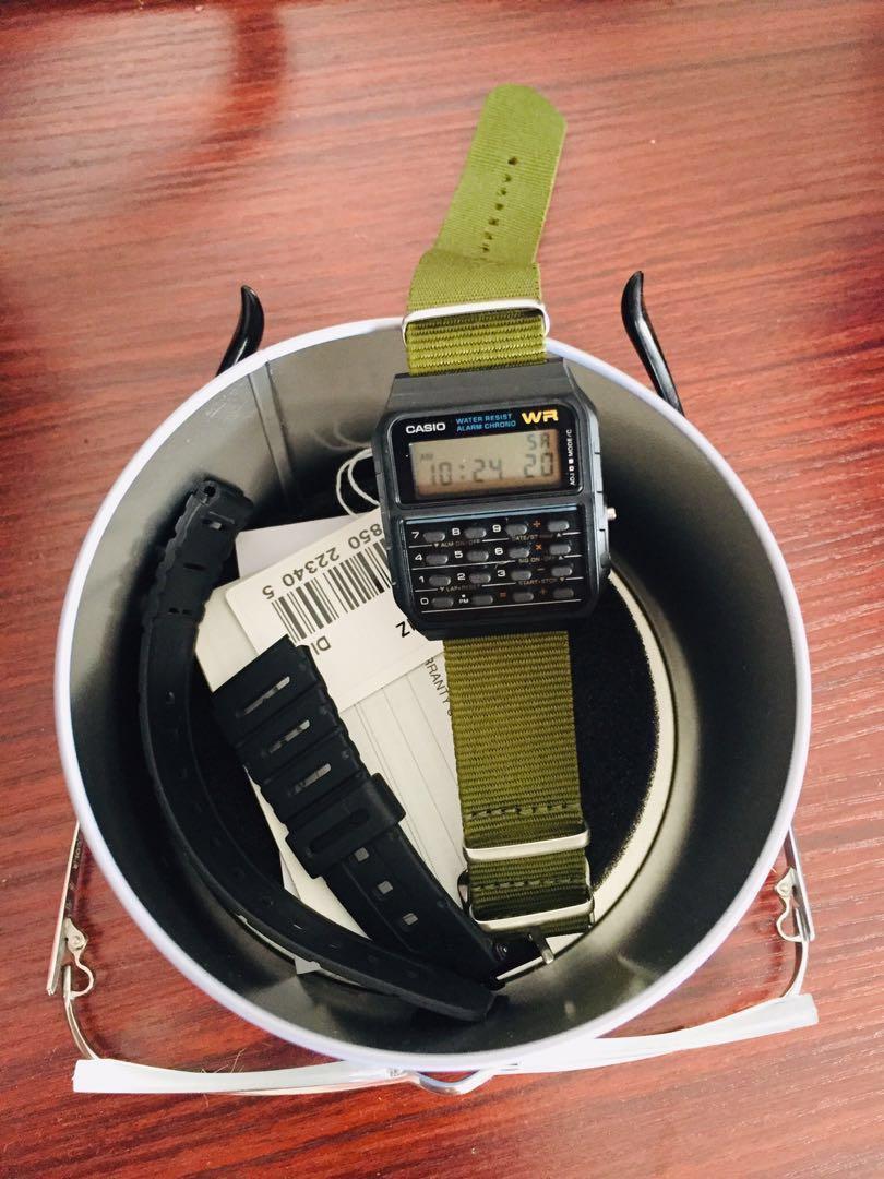 CA-53W-1Z Databank x Nato Strap #MY1212, Men's Watches & Accessories, Watches on Carousell