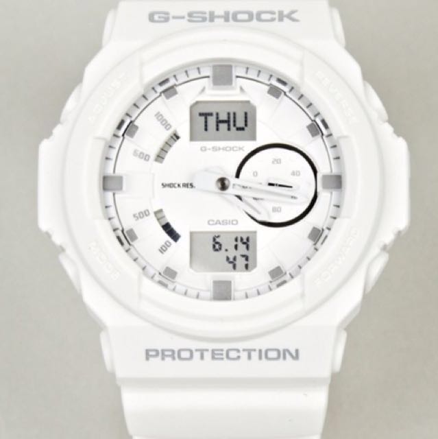 Casio G-Shock GA-150-7A White Wrist 