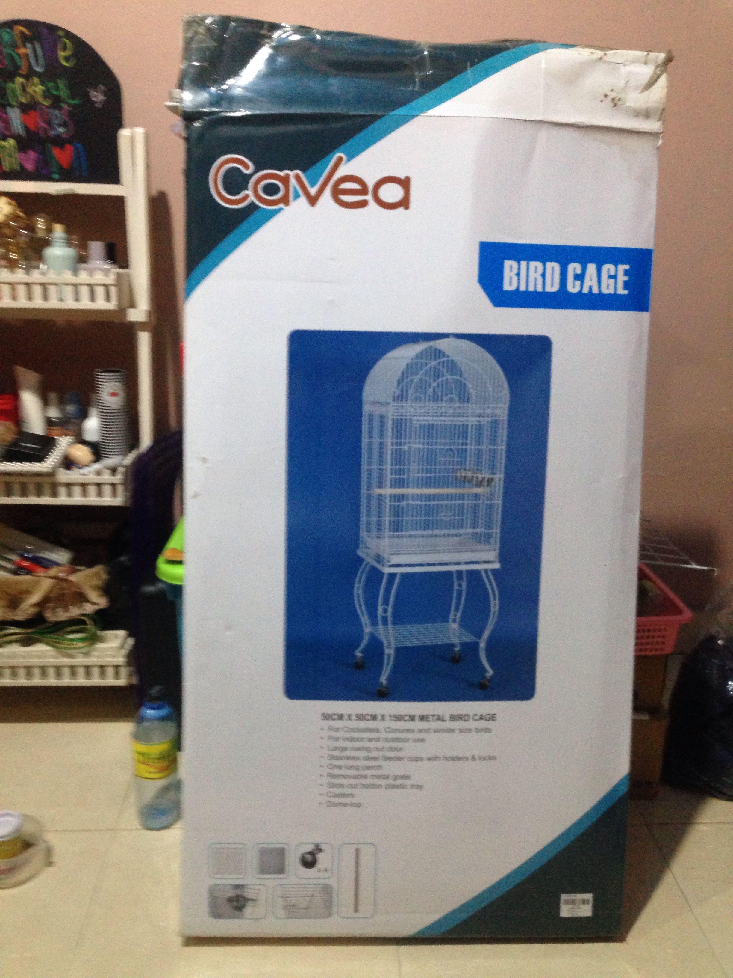 Cavea Bird Cage White Ace Hardware Pet Supplies Accessories