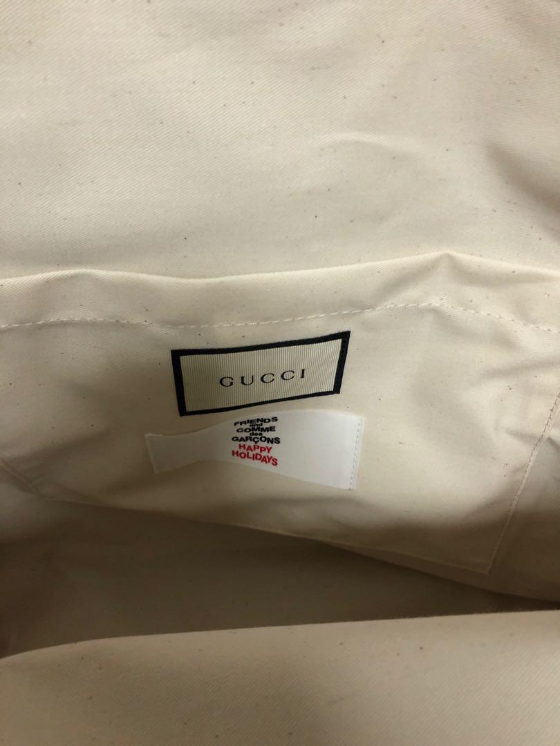 cdg gucci tote bag