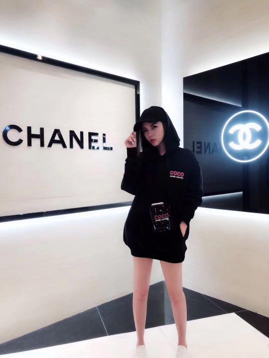 chanel game center hoodie