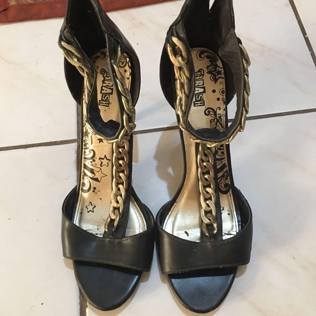 payless shoes gold heels