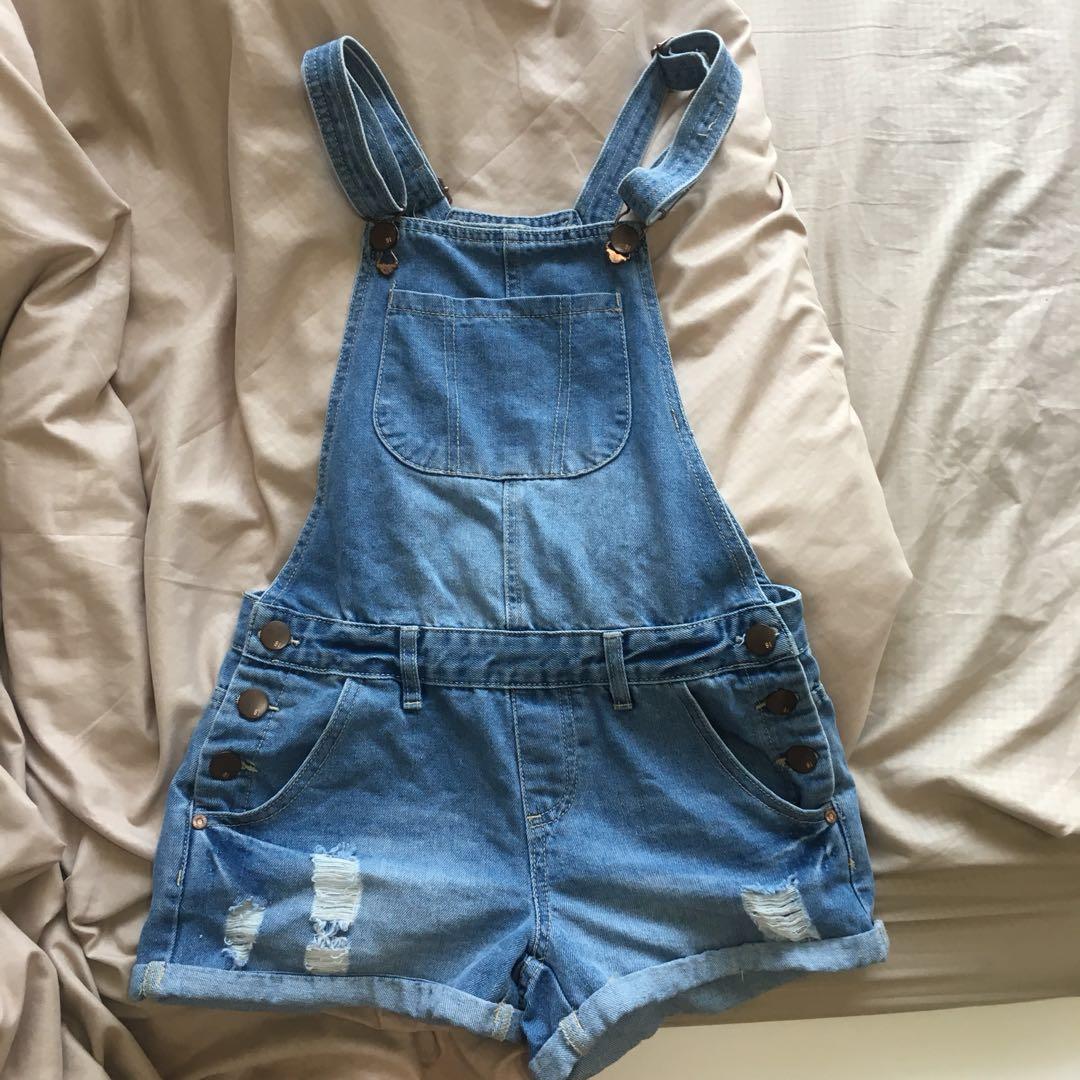 denim jumpsuit cotton on