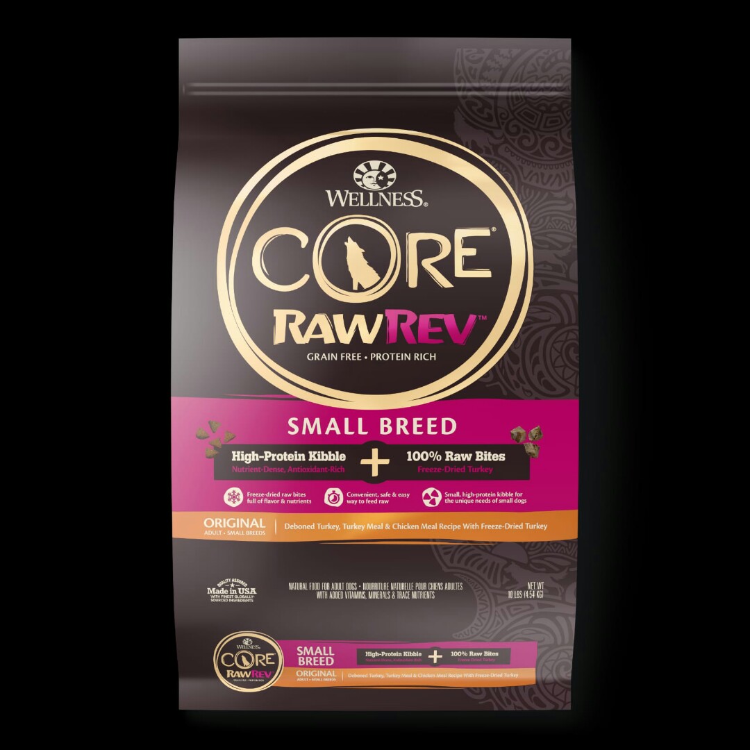 Wellness rawrev small breed clearance
