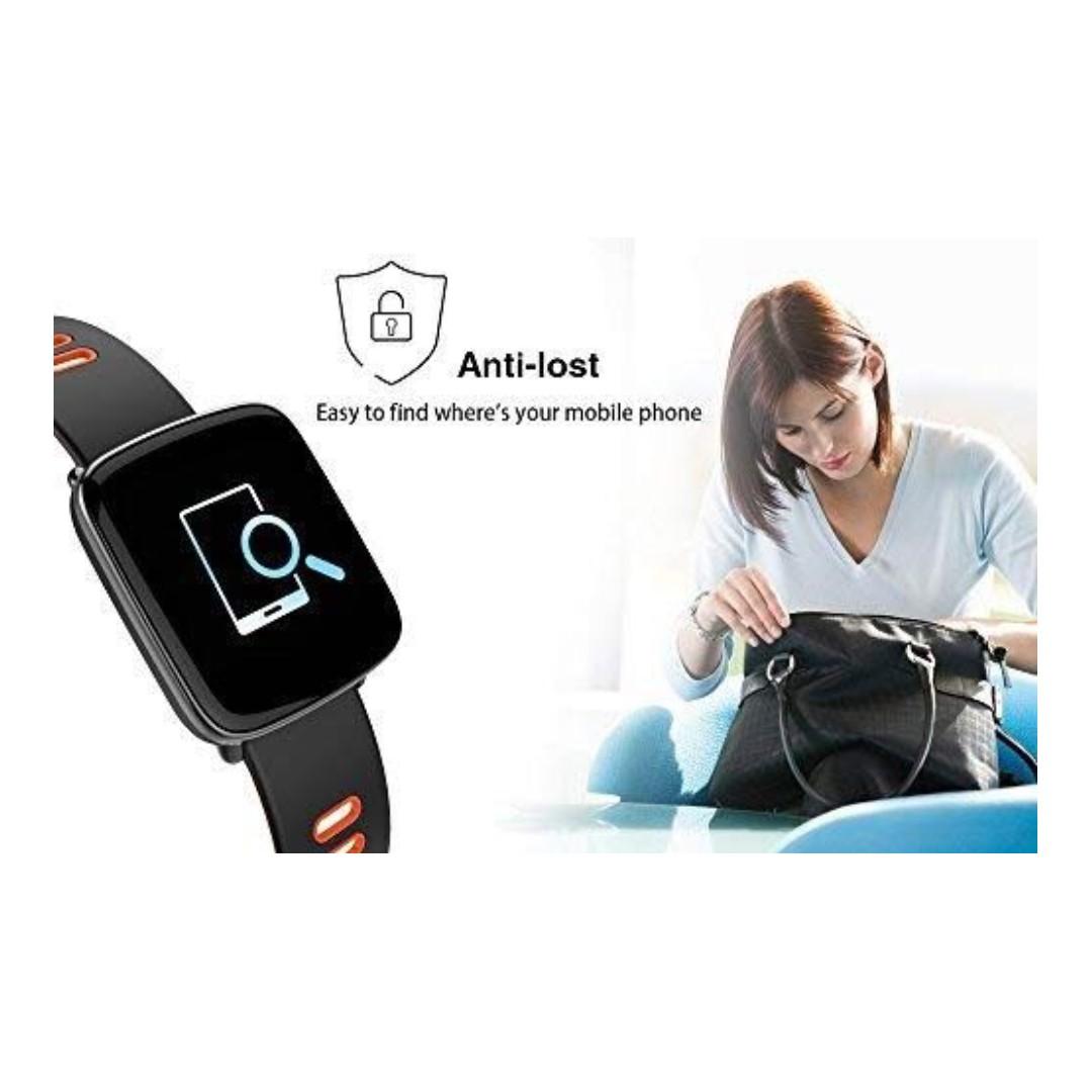 E538 Kingwear GV68 Smart Watch with CPU Compatible with Ios and Anroid No SIM Card and Camera Support Bluetooth Heart Rate Sensor and Build in Battery. Green Mobile Phones Gadgets Wearables