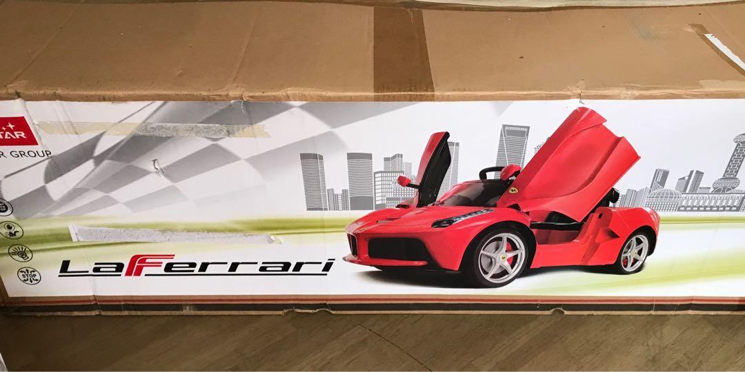 ferrari ride on car