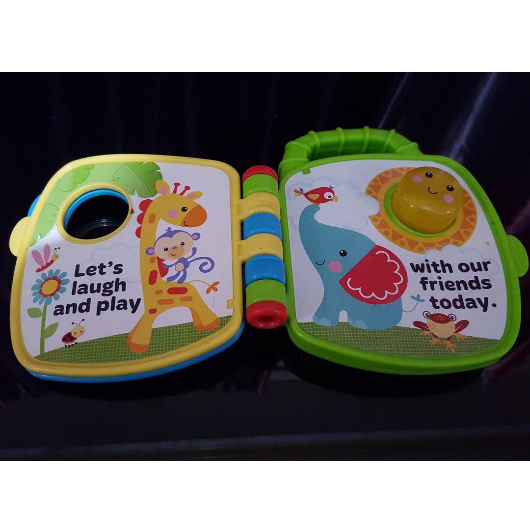 Fisher Price Peek-a-Boo Book, Babies & Kids, Infant Playtime on Carousell