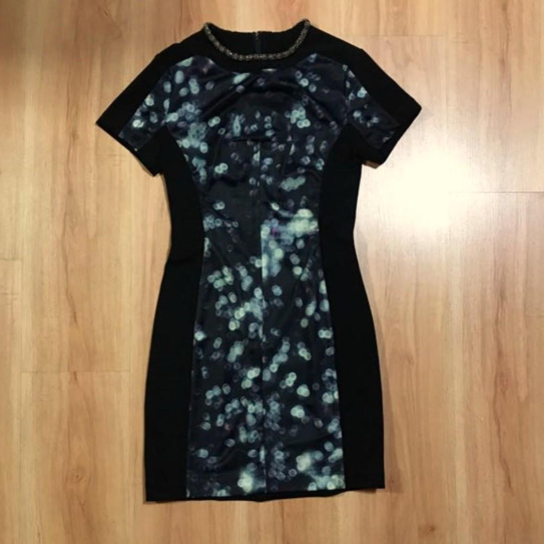 Free Mail Black Mosaic Dress Women S Fashion Clothes Dresses