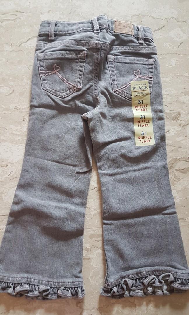 baby girl flare jeans